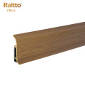 Decorative Wood Grain pvc baseboard PVC skirting board,F80-A